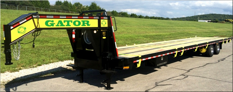 EQUIPMENT TRAILER - TANDEM DUAL GOOSENECK TRAILER FOR SALE  Henry County, Tennessee